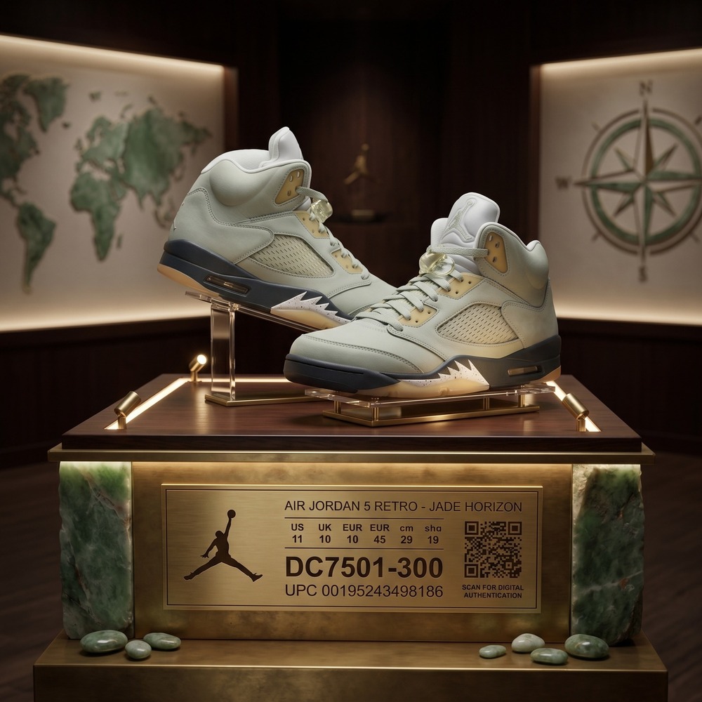 Jordan 5 Retro Jade Horizon DC7501-300 Size 11 12.5W - Picture 1 of 13